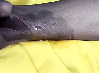 Mature Cougar Teases Foot BDSM Cumshot Compilation