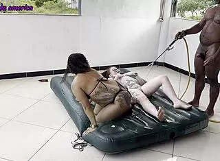 he pounds those two whores hard nonstop