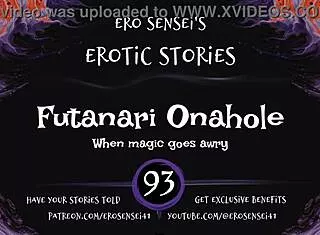 futanari onahole tempts women into erotic pov orgasm reality audio
