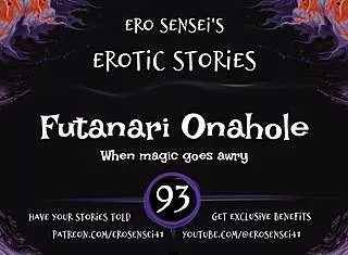 futanari onahole tempts women into erotic pov orgasm reality audio