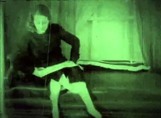 Dark lantern's vintage hairy beauty beaver retro pussy tease