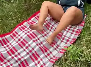 they pounded me hard atop mountain in real outdoor sex