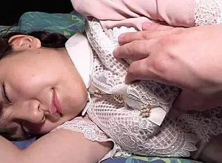 damn this 134cm petite japanese girl gets fucked after gymnastics class