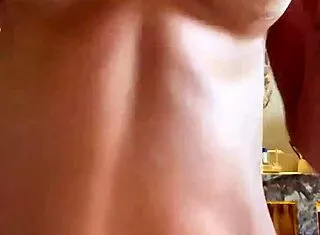 whoa naked monika fox masturbates tits and piercings in bathroom!