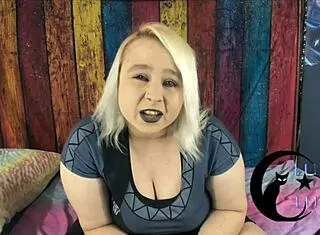 bbw girlfriend teases tiny penis in humiliation fun