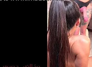 Latina wife endures brutal lezdom deepthroat anal strapon training