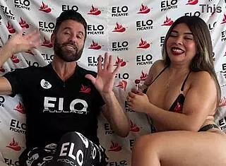 Karen Cox Fits Athletic Body For Spicy Interview Casting