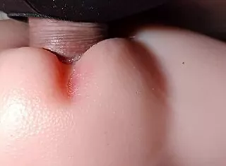damn this close-up pussy fuck on my fuck doll toy feels insanely tight and hot