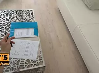 Naughty Martina Smeraldi fucks wildly to seal deal!