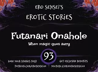 futanari onahole tempts women into erotic pov orgasm reality audio