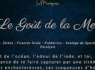 french mermaid lures sailor with her salty deepthroat blowjob skills