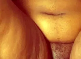 Blonde BBW Masturbates Wet Pussy Squirts Then Rides Monster Cock