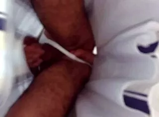 Married Man Forces Trans Train Ejaculation Handjob