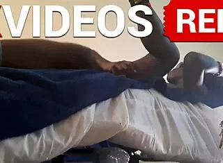 Ebony BBW milf rides cock cowgirl to creampie bliss