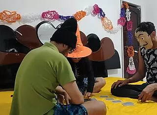Halloween Witch Pussy Devoured By Hungry Tongue