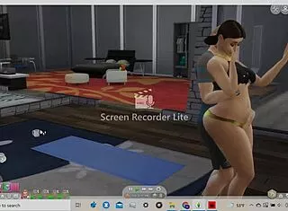 thick latina hips grind white boy's cock in ultimate assjob fantasy