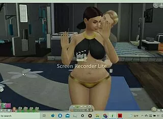 thick latina hips grind white boy's cock in ultimate assjob fantasy