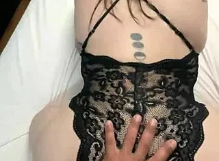 Latina milf gets pussy fucked while finger slides deep in ass