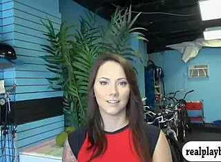 Giant Tits Brunette Babe Drilled Hard For Cash Reality