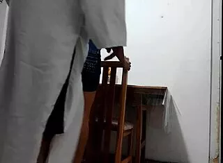 sheikh's friend fucks busty waitress tableside in dirty restaurant taboo