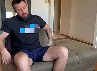 Hotwife drains husband's huge load sloppy deepthroat after long day