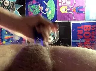 Full-length bisexual anal dildo assplay fucks gaping asshole toys nonstop