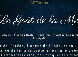 french mermaid lures sailor with her salty deepthroat blowjob skills