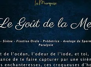 french mermaid lures sailor with her salty deepthroat blowjob skills