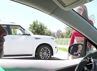 Investigator bangs curvy redhead wife ass tits heels before husband 🍑🔥