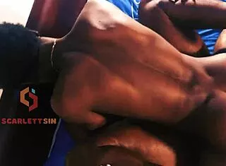 He pounds her tight pussy in passionate frenzy