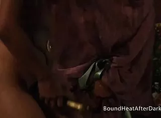 voyeur spies multiple orgasms during wild lesbian orgy domination