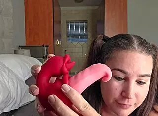 Curvy BBW Unboxes Toys for Wet Solo Play