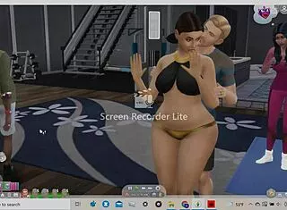 thick latina hips grind white boy's cock in ultimate assjob fantasy