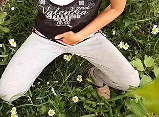 neighbor's daisy masturbation spied into orgasmic bliss