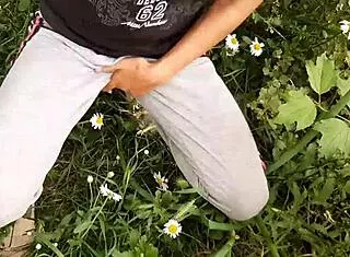 neighbor's daisy masturbation spied into orgasmic bliss