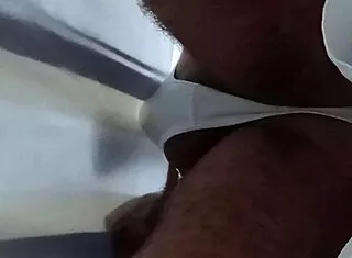 Married Man Forces Trans Train Ejaculation Handjob