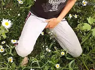 neighbor's daisy masturbation spied into orgasmic bliss