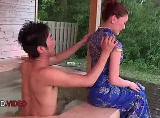 Aya Mikami's Sensual Massage Turns into Creampie Ecstasy