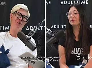 Pornstar Faces Weird Interview Questions While Testing Intense Vibrator Settings