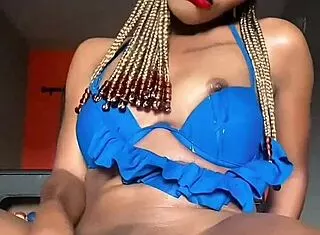 how bad does temi the african baddie's tight pussy crave that dildo stretch?