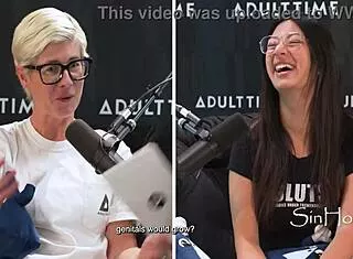 Pornstar Faces Weird Interview Questions While Testing Intense Vibrator Settings