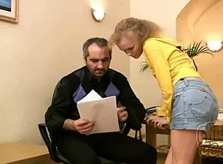 Dirty grandfather slaps and fucks tight european teen babe hardcore style