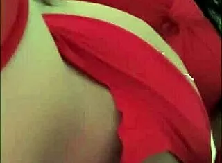 Devil costume turns innocent look into teasing whore vibe