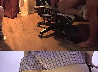 Shy Glasses Girl Watches Friends Cuckold Sex Dirty Talk Pov