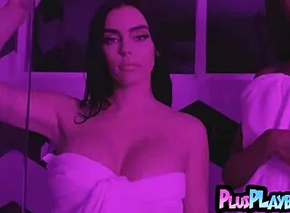 Big Tits Latina Babes And Sultry Black Milf Bare It All For Playboy Poses