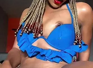 how bad does temi the african baddie's tight pussy crave that dildo stretch?