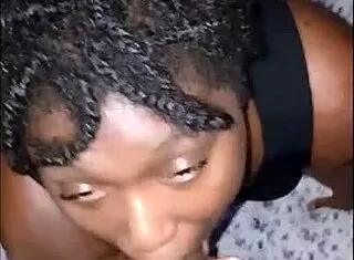 Gay Ebony Deepthroats Big Black Cock Cum On Lips Keeps Sucking Swallows