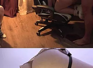 Shy Glasses Girl Watches Friends Cuckold Sex Dirty Talk Pov