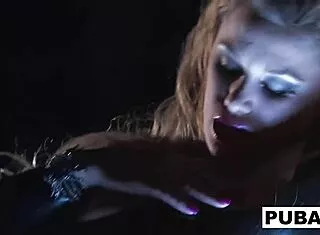 sexy shyla stylez smokes while teasing big tits fetish