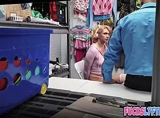 Runaway Teen 18+ Tempted Into Secret Security Room Thrill